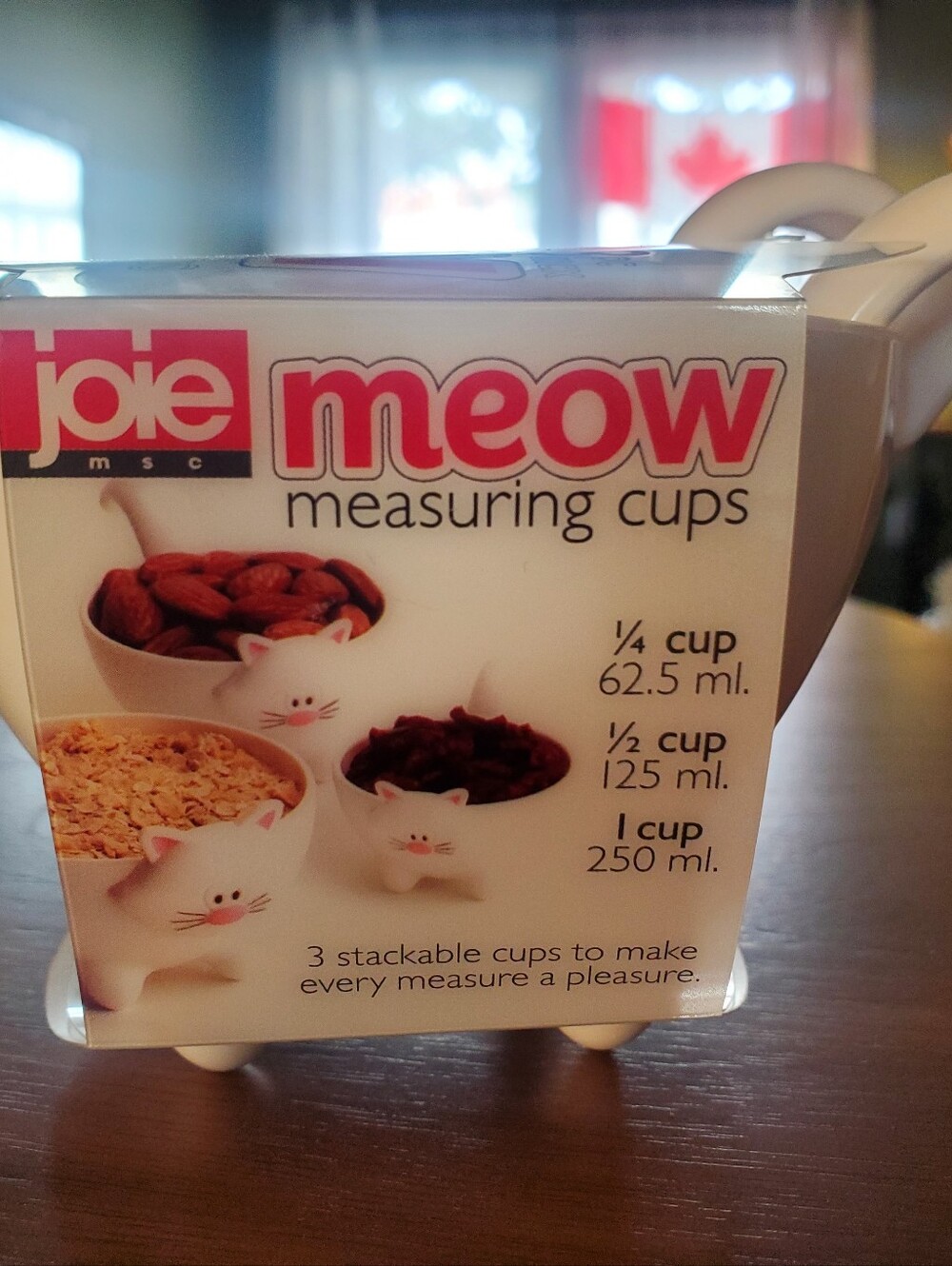 Joie Meow White Cat-Shaped Measuring Cups
